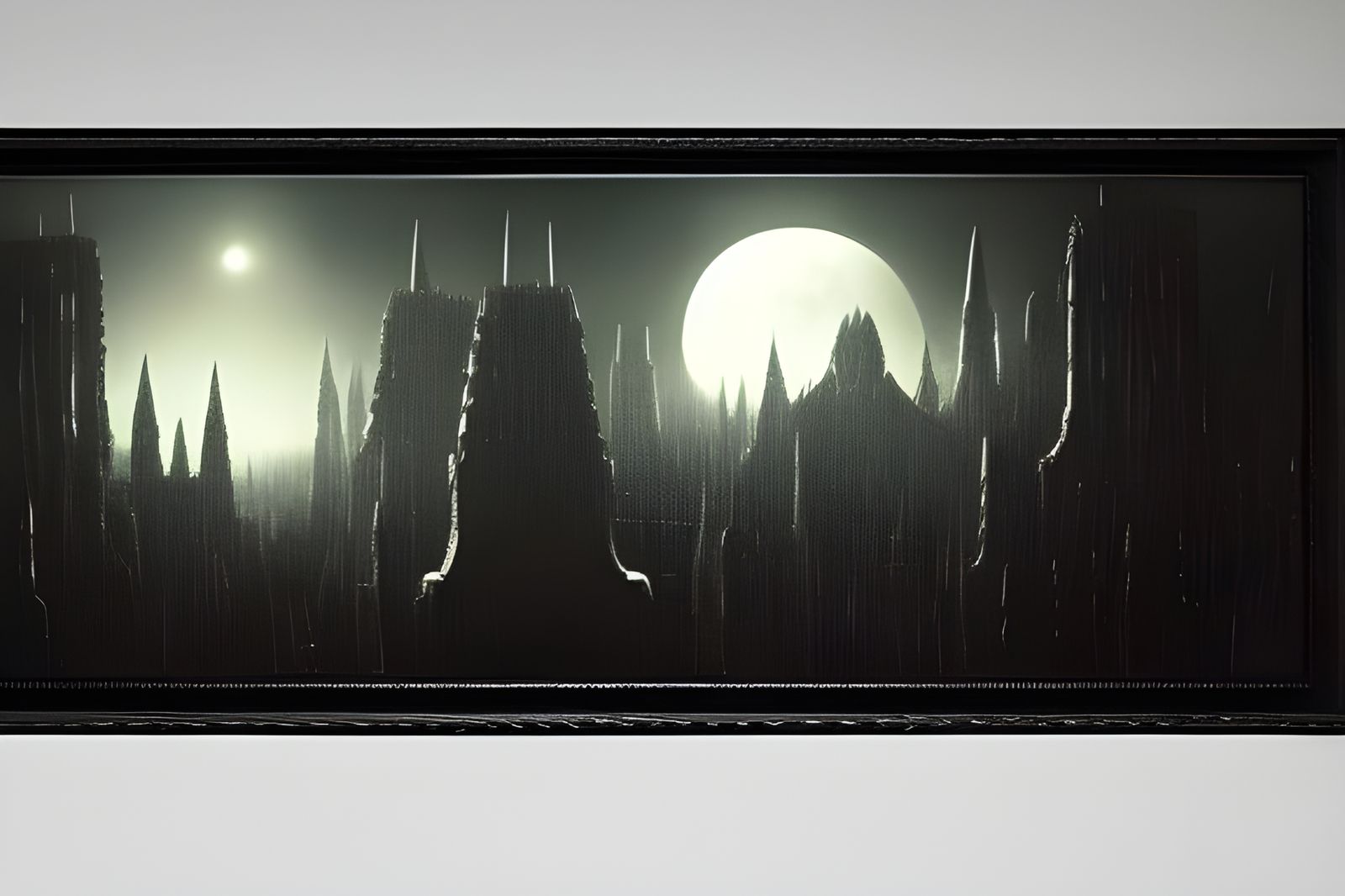 Batman Dark Knight Horror Cityscape in 8K