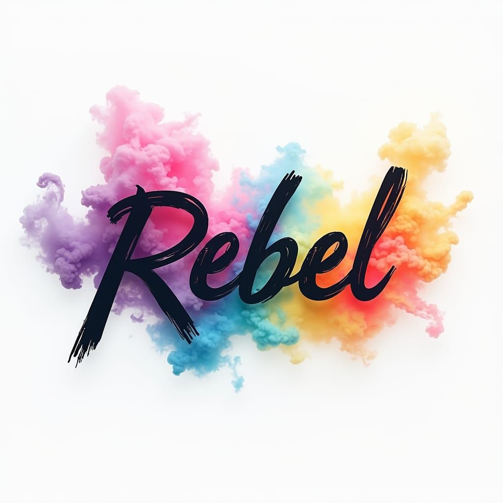 Vibrant Explosion of Color in Cyberpunk Aesthetic