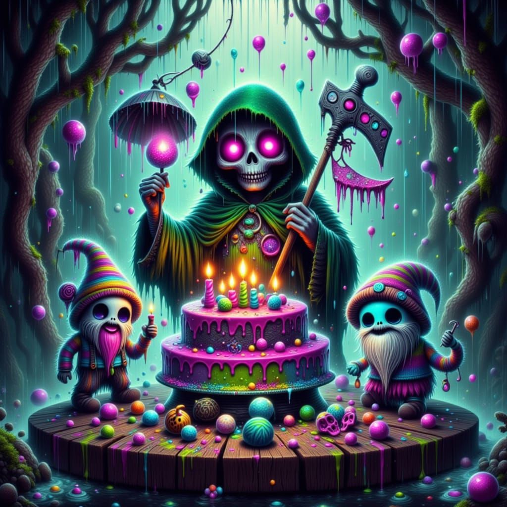 "CAKE OR DEATH!"....