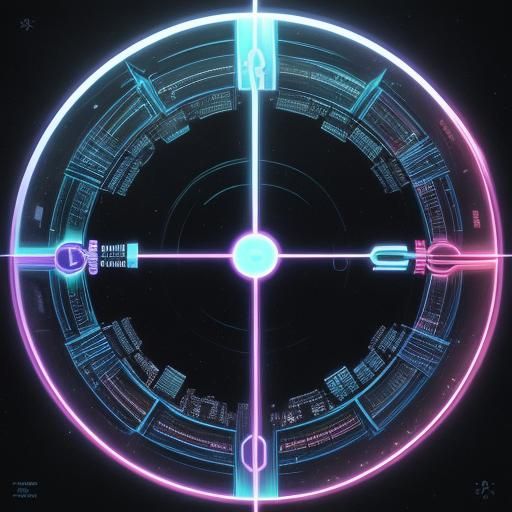 Vaporwave Doctor's Office in Blade Runner City