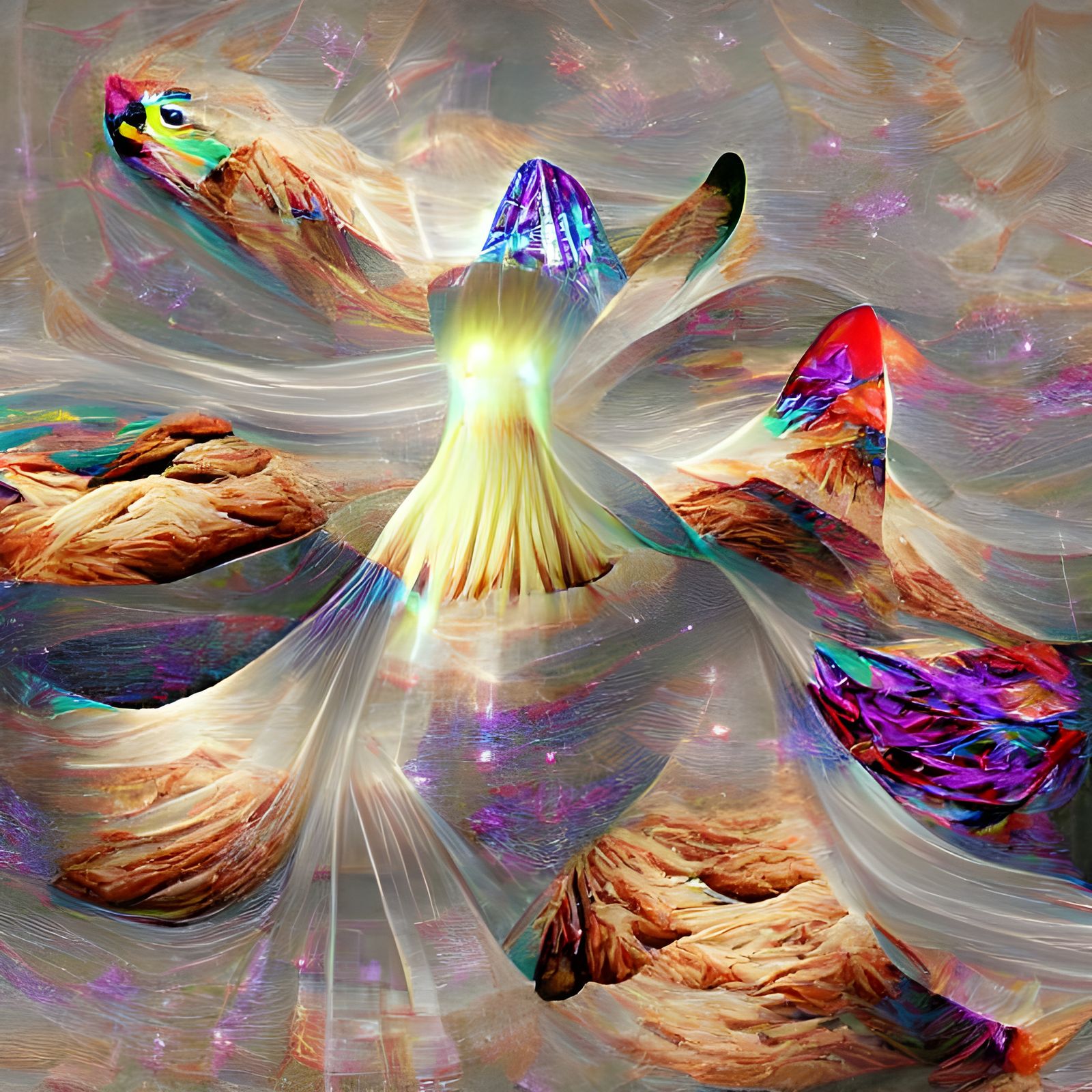 Abstract Art: Boundless Explorations in AI