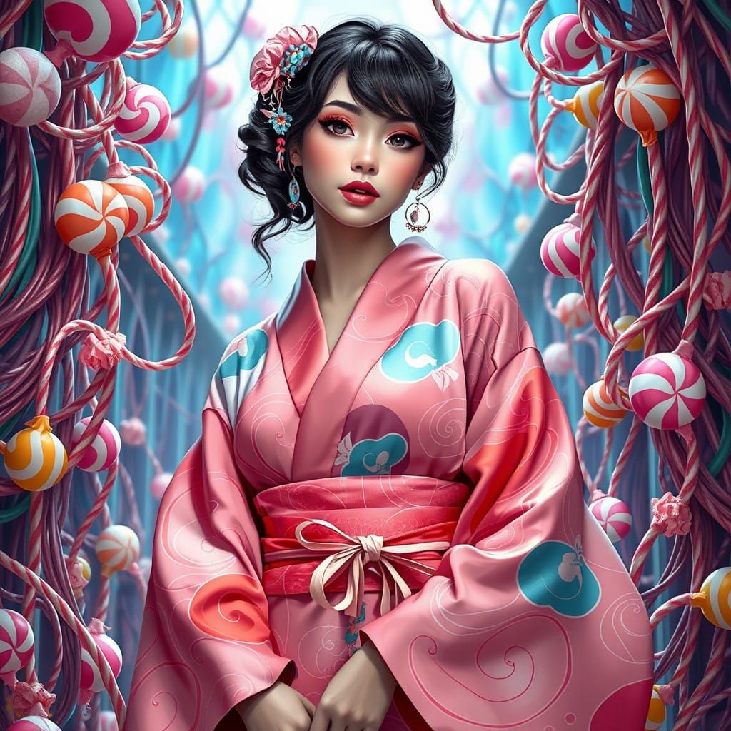 Sugar-Fueled Goddess of Hyperreal Whimsy