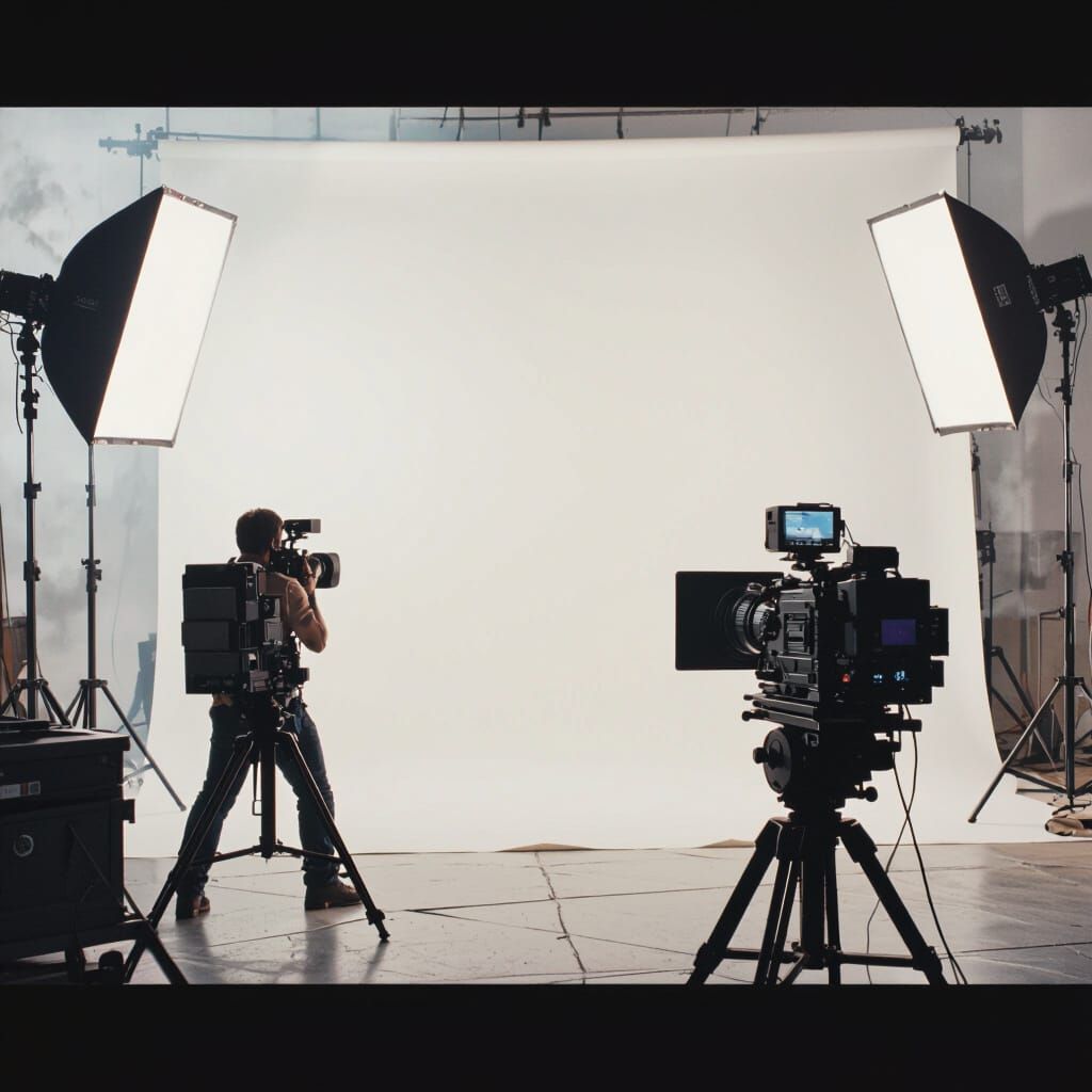 Cinematic Film Still in the Style of Film Masters