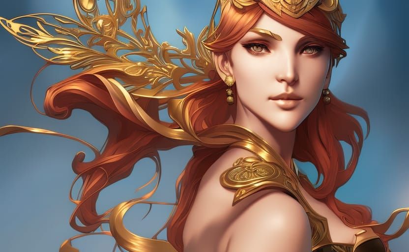 Women Counting Gold Coins: Detailed Portrait