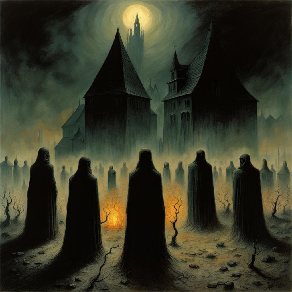 Salem Witch Trials in Dystopian Style