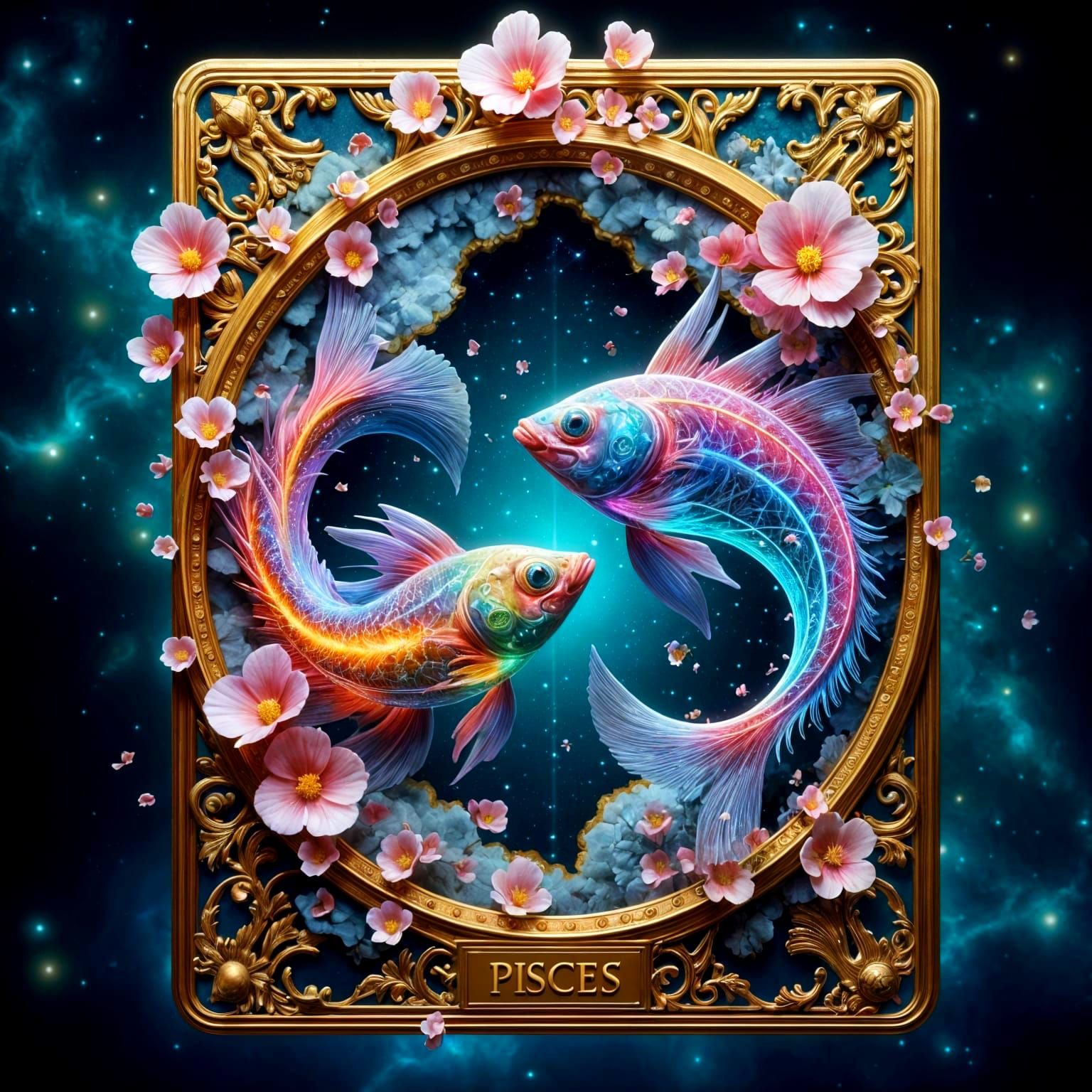 The Fishes, with FiosArcaneCards