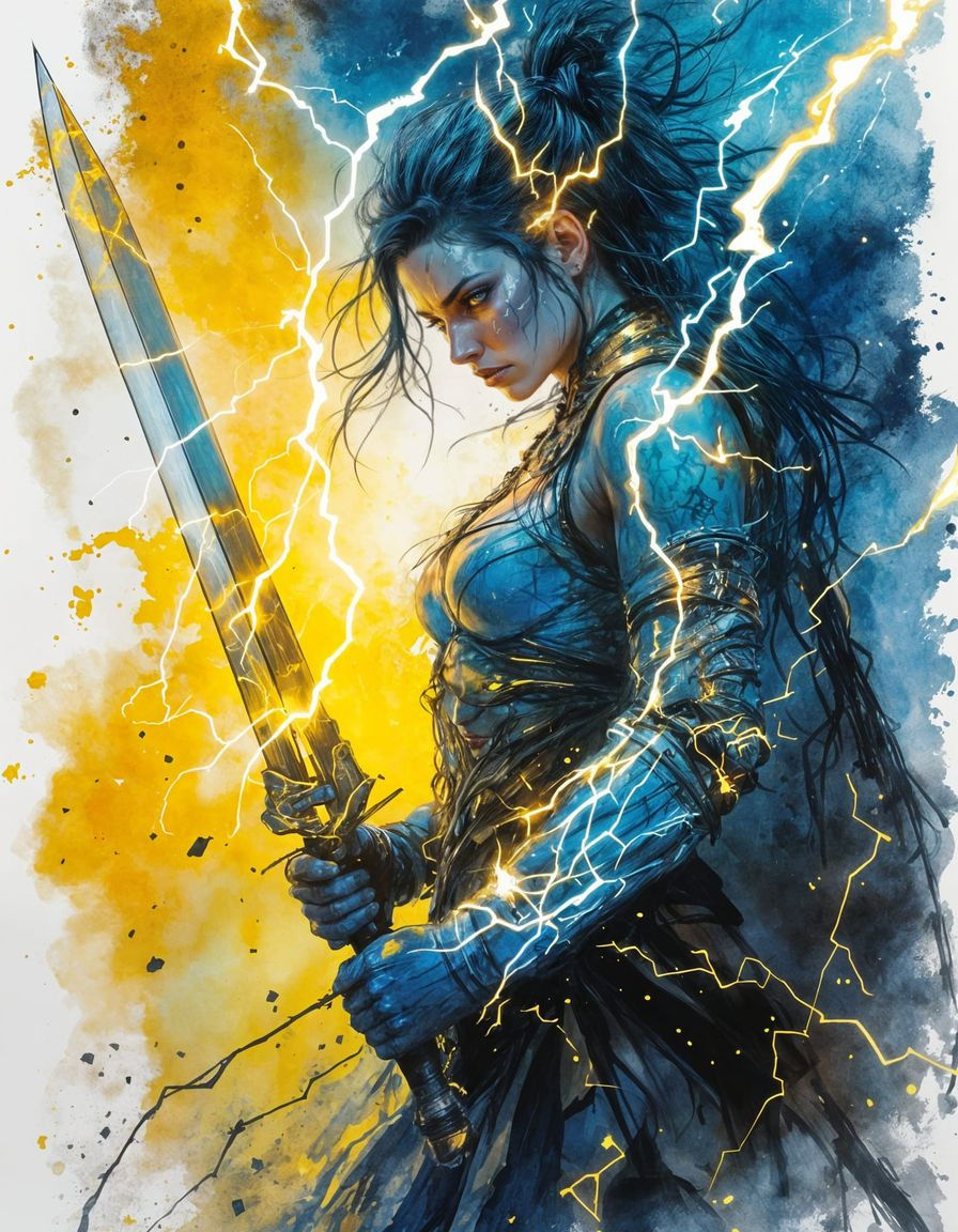 Magitech Barbarian in Dungeons&Dragons Style