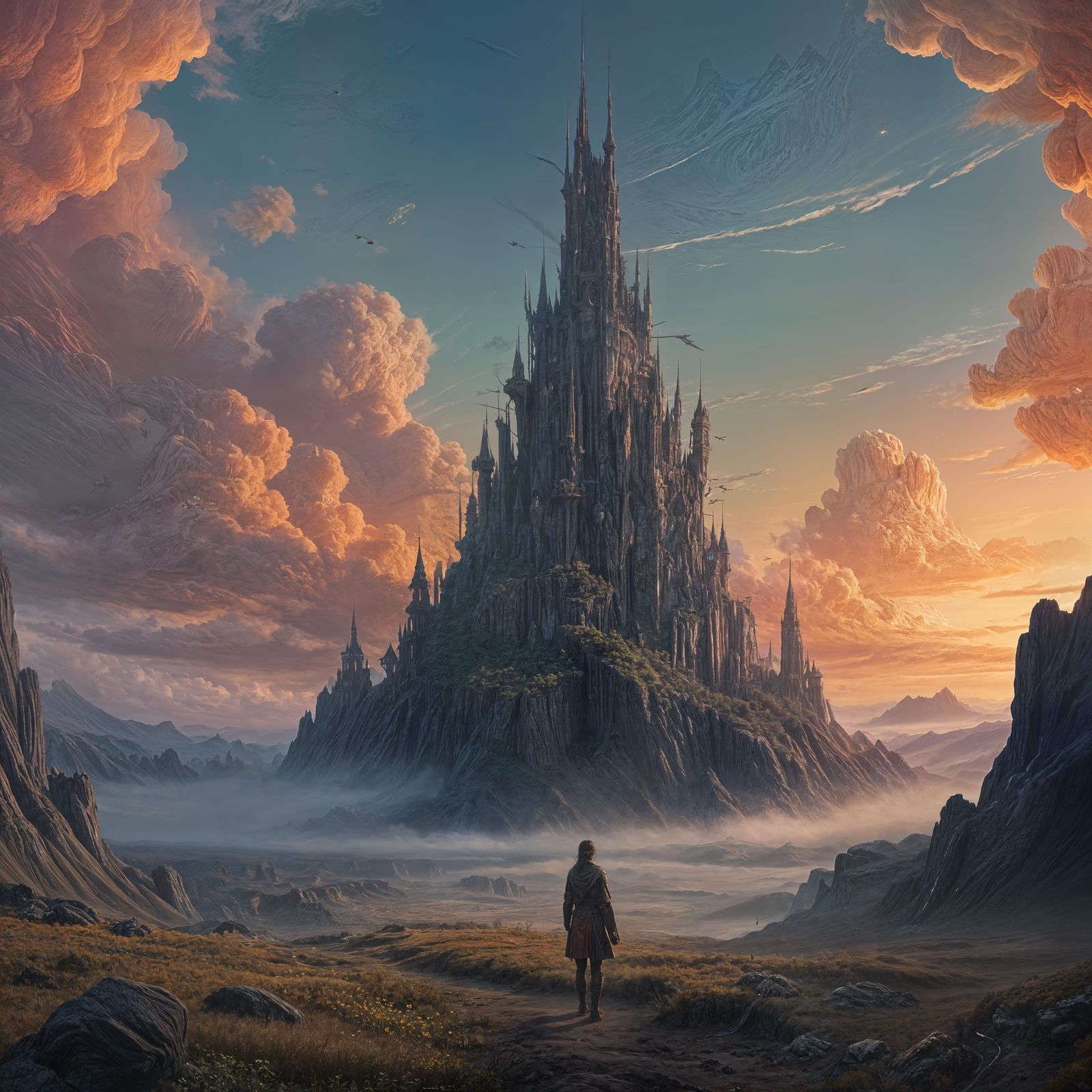 Ethereal Fantasy Landscape Unveiled in 8K Resolution