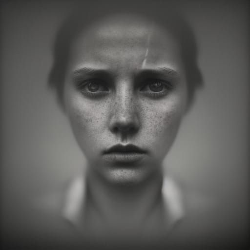 Intimate Yarn Portrait in Natural Ambient Light