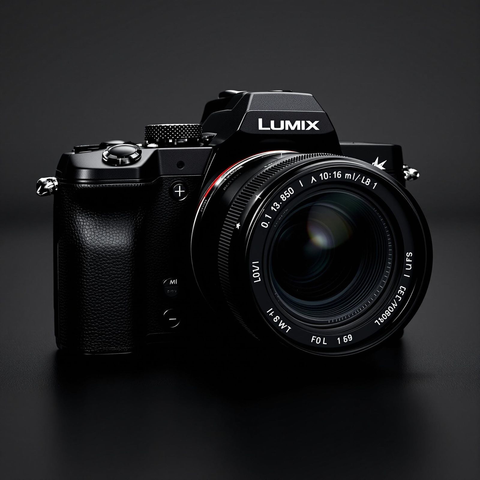 Panasonic LUMIX Digital Camera in Luxury Product Photography