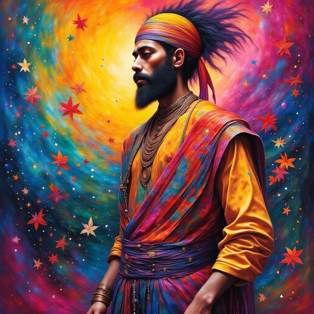 Minoan Man Returns Through Dreamlike Portal