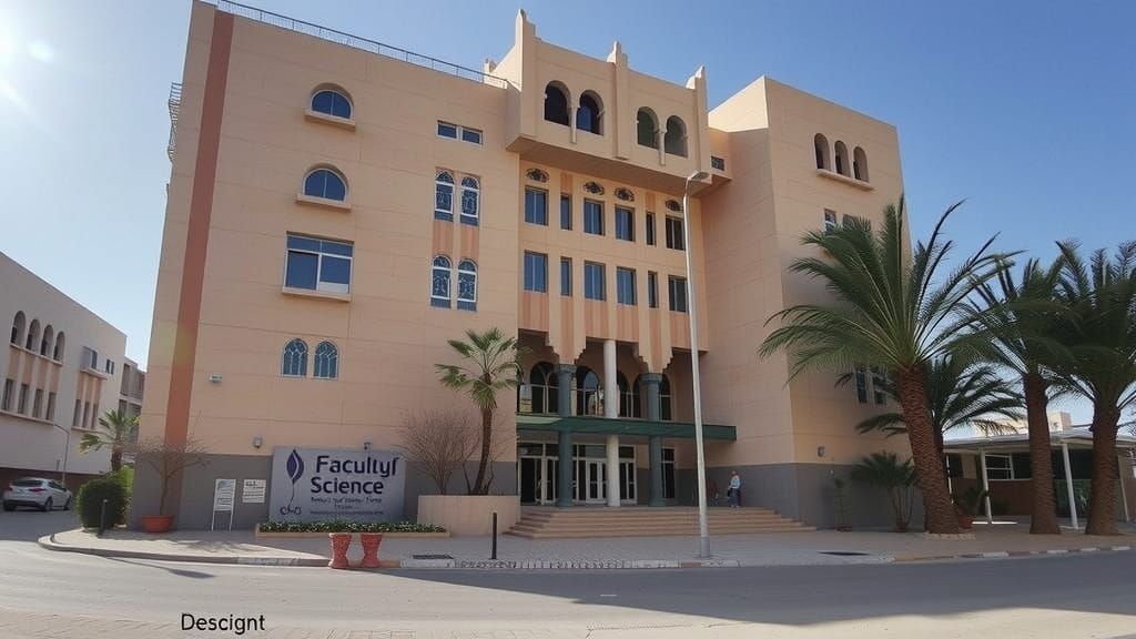 Modern Islamic Science Faculty Building Facade Redesign