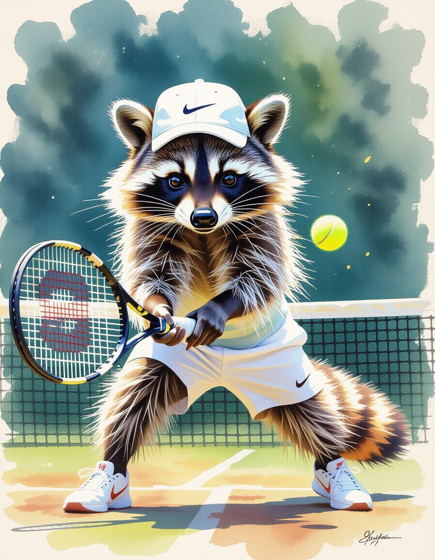 At Wombledon with Nike sponsorship