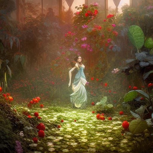 Strawberry Fields Forever: Hyperdetailed Concept Art