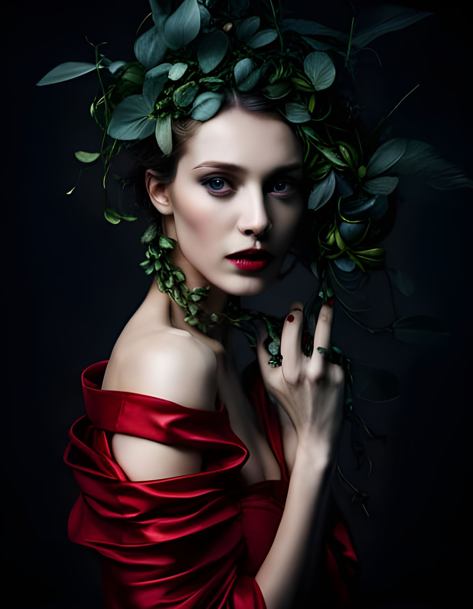 Skull Wrapped in Vines Fine Art Photography