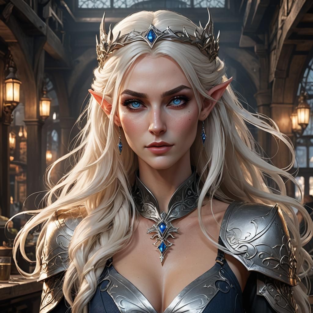 Elven Mafia Queen Strikes Deal in Tavern
