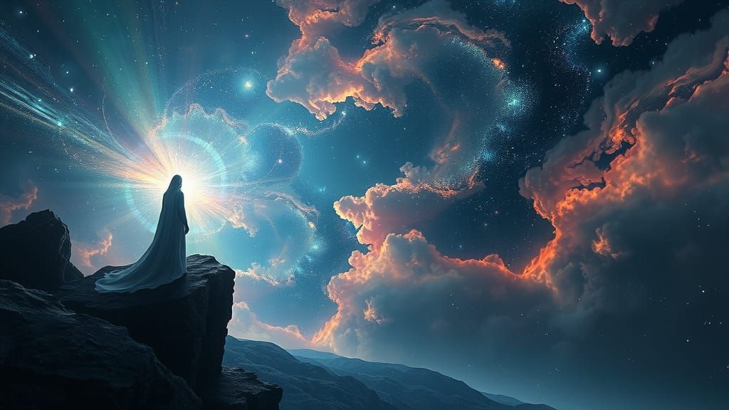 Spectral Figure Melts into Cosmic Abyss