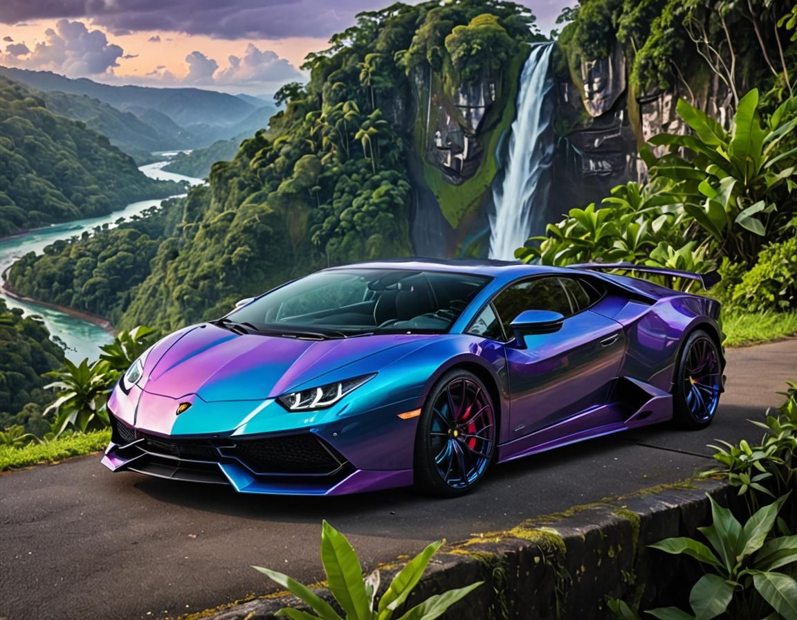 Blue Bolt: The 2024 Lamborghini Revuelto’s Power Surge