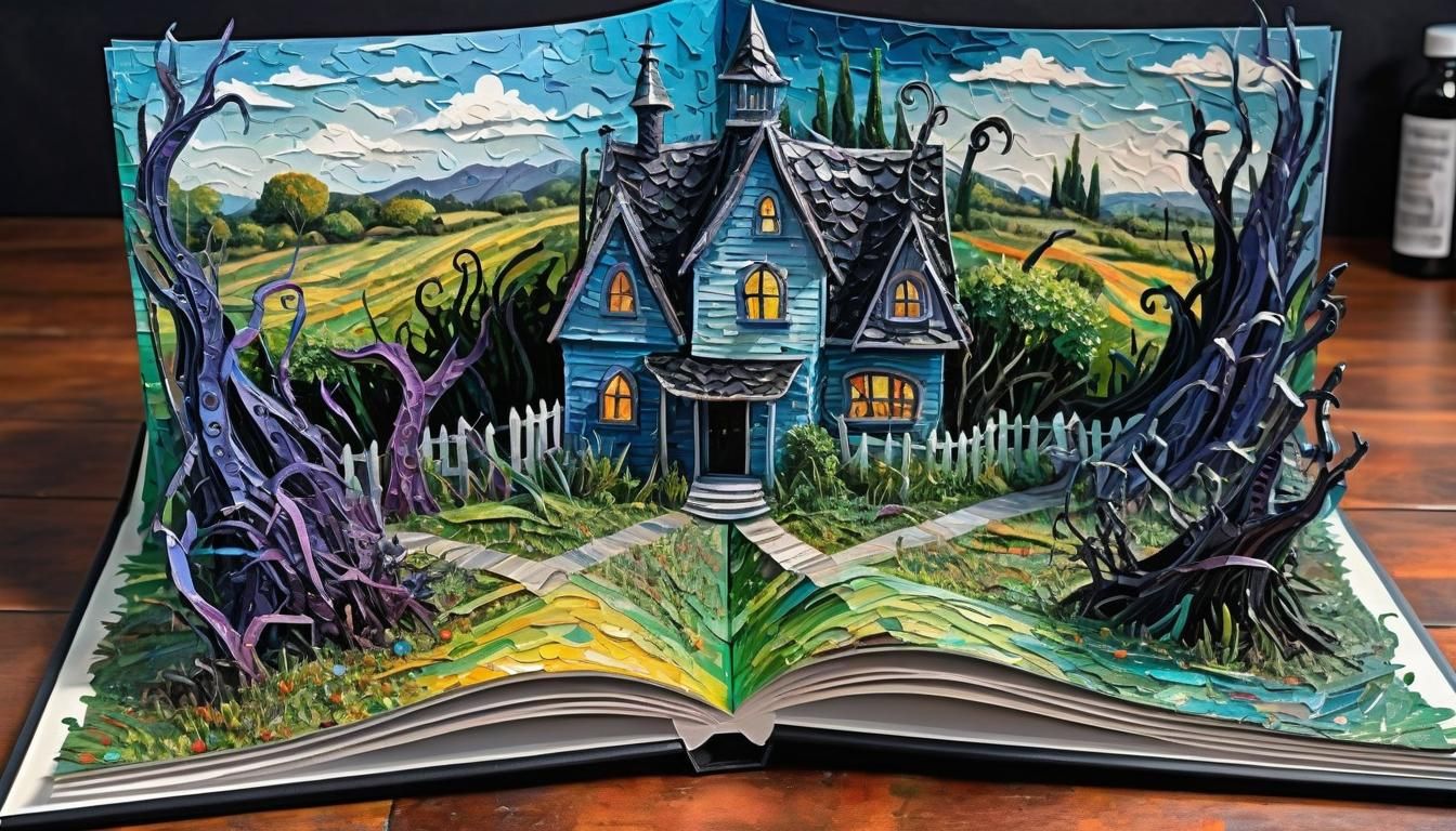 Edward Scissorhands Pop-up Book