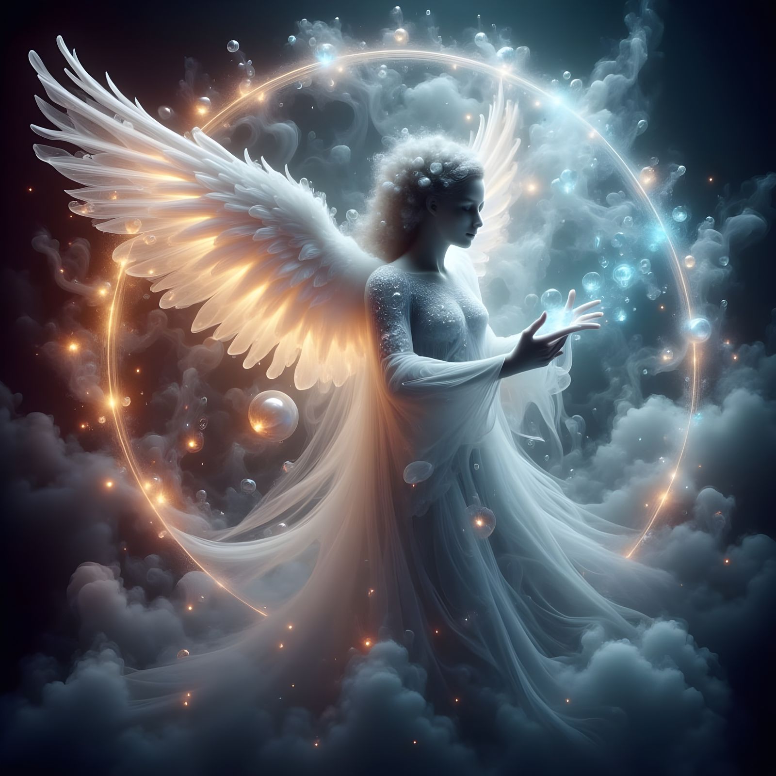 Dreamy Enchantment: The Angel of My Dreams in Fantastical St...