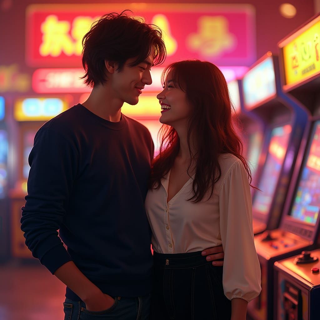 Love Unplugged in a Retro Arcade