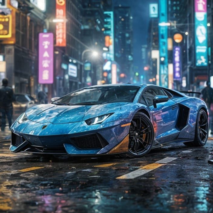 Lamborghini 2025: Hyperrealistic Concept Art