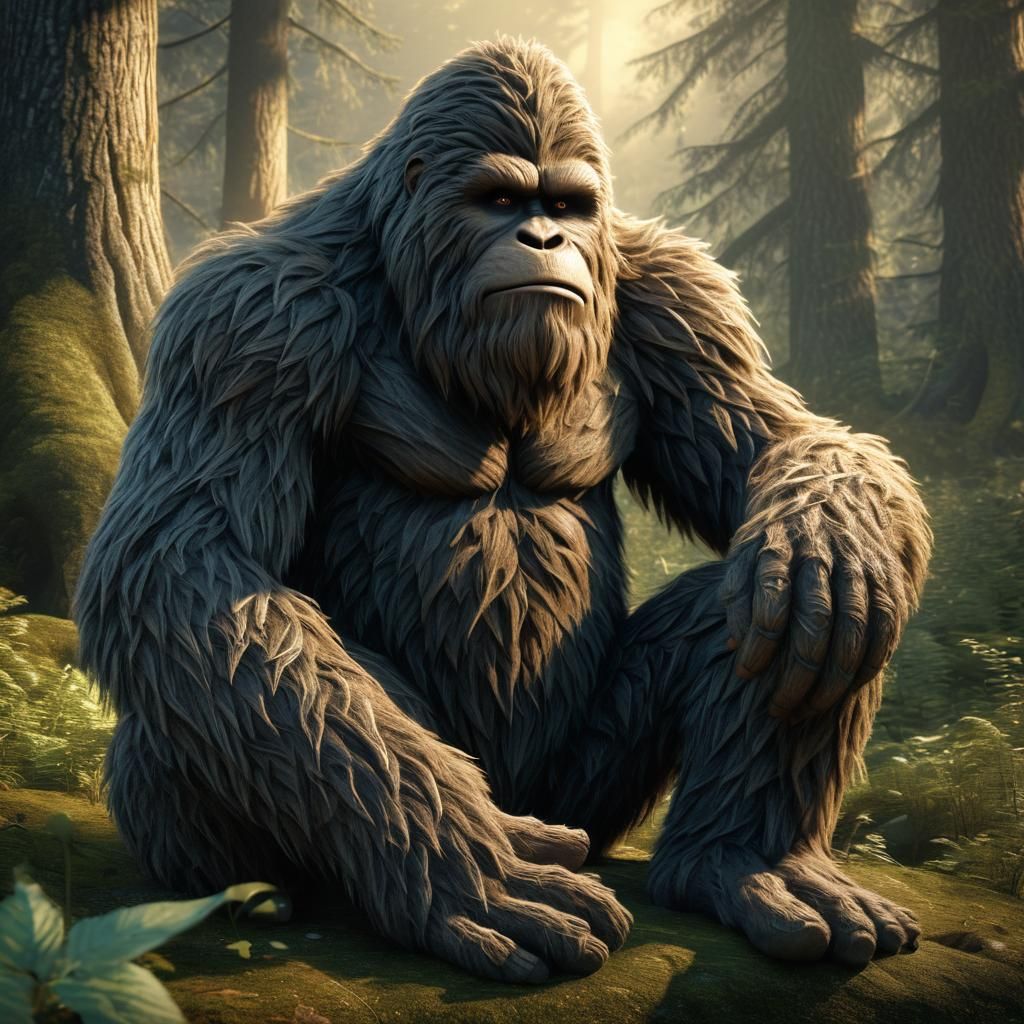 Bigfoot or hairy gorilla??