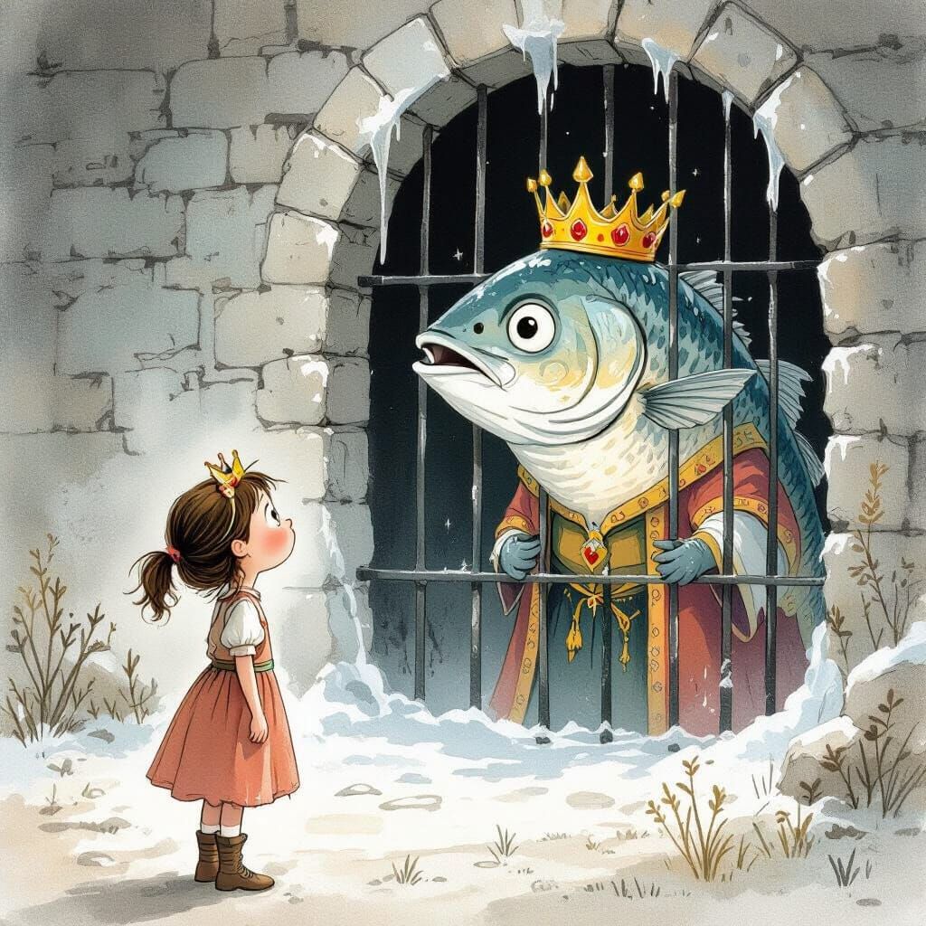 Girl Meets Herring King in Magical Fairytale Adventure