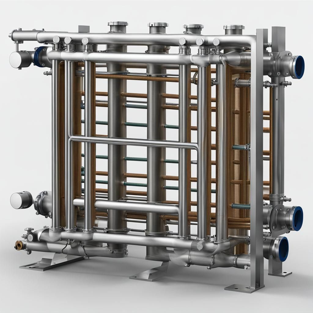 Plate and Gasket Heat Exchanger for Thermal Transfer