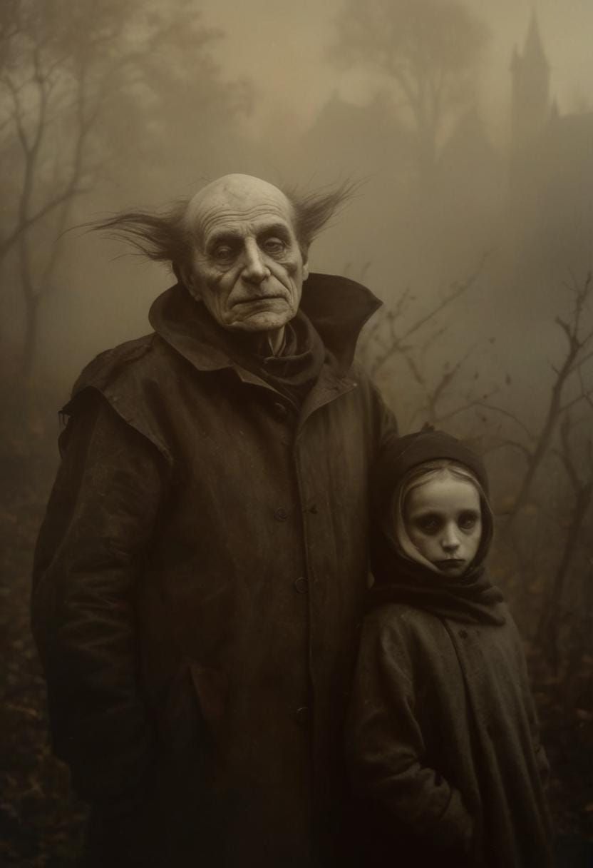 Autumn Fog Evokes Sadness in Filmic Photorealism