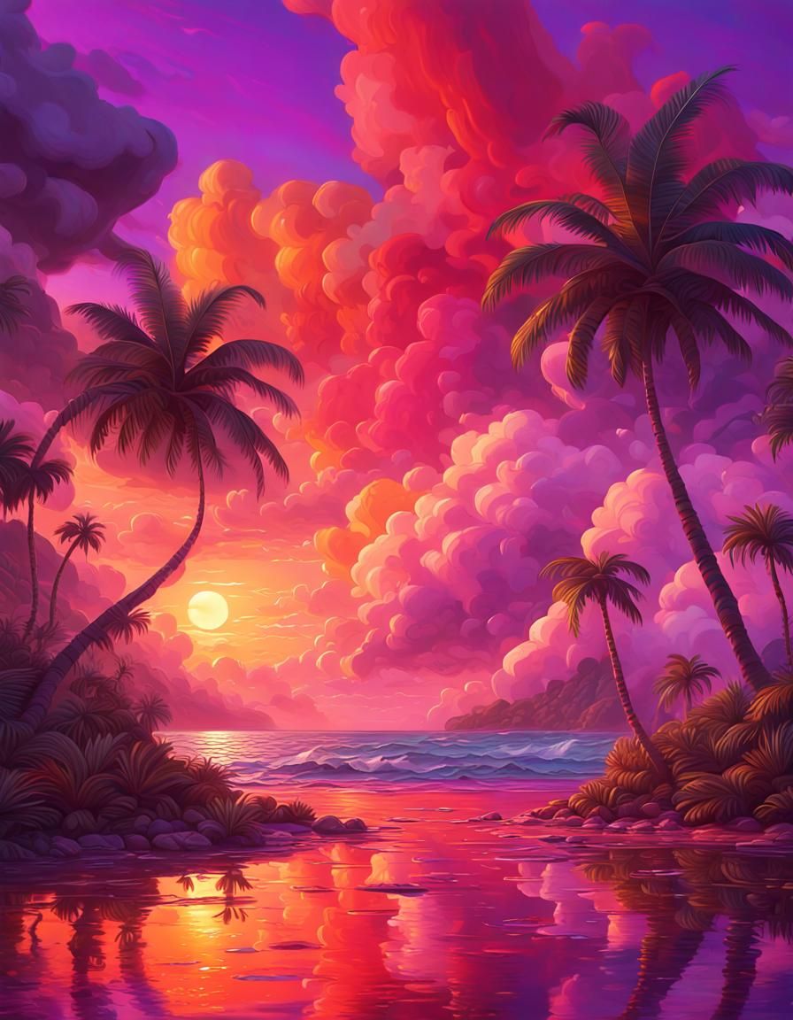 Tropical Golden Hour.