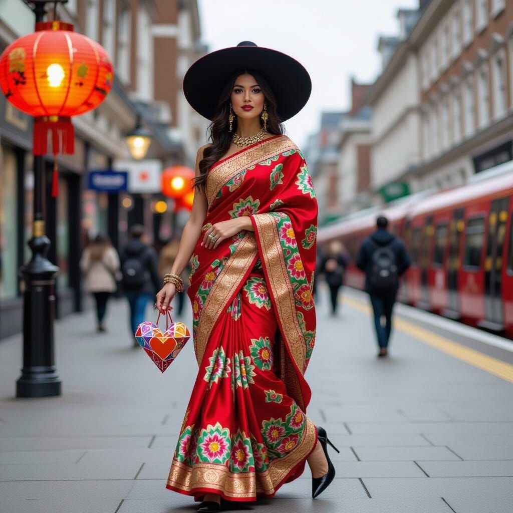 Singer in Sari: Eclectic London Scene