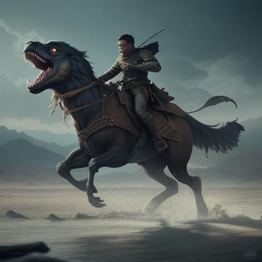 High Five: Unity and Celebration in Detailed Matte Painting