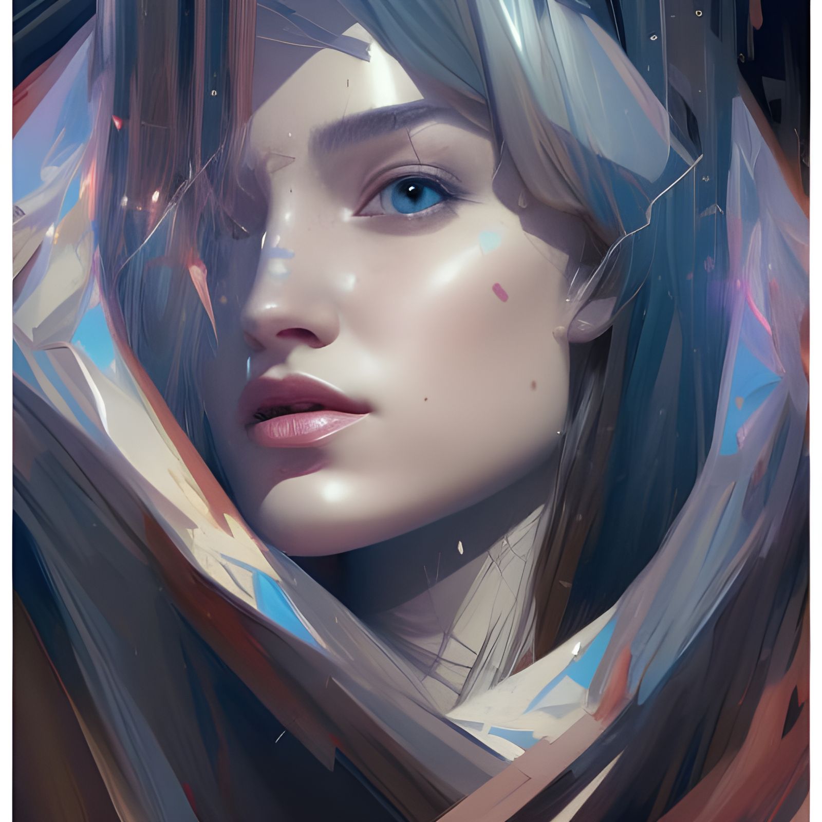 Detailed Portrait in Unreal Engine 5 Style