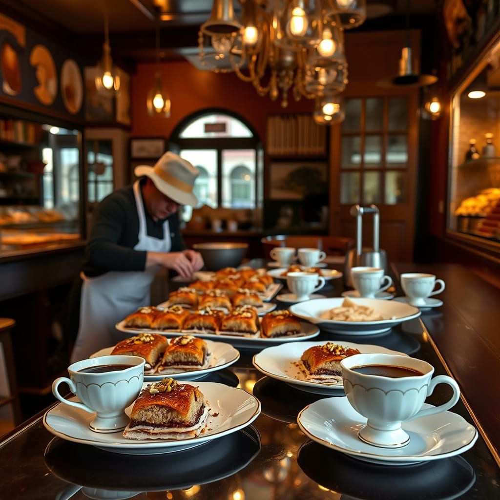 Baklava Shop: A Taste of Istanbul