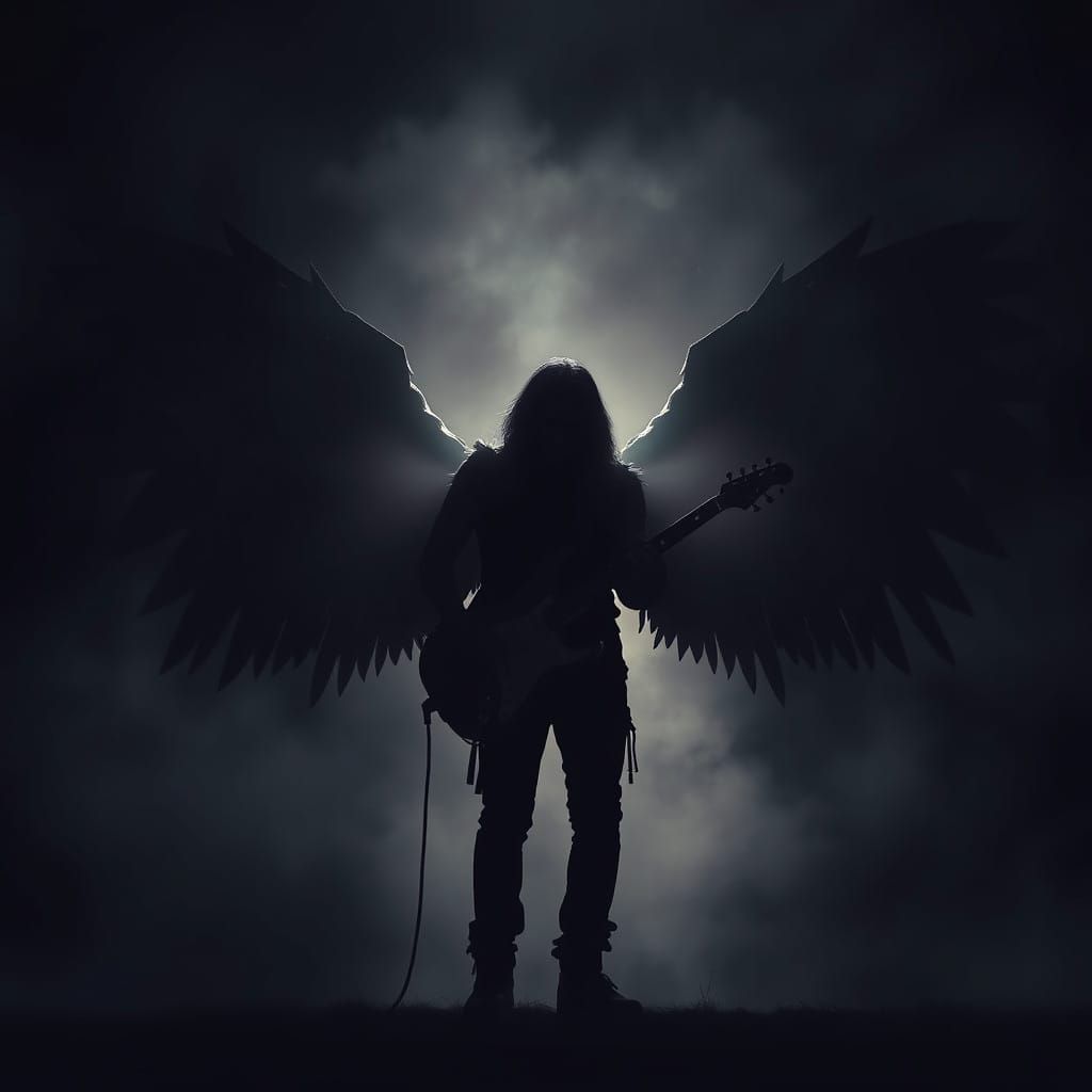 Guitarist Ascends into the Shadows