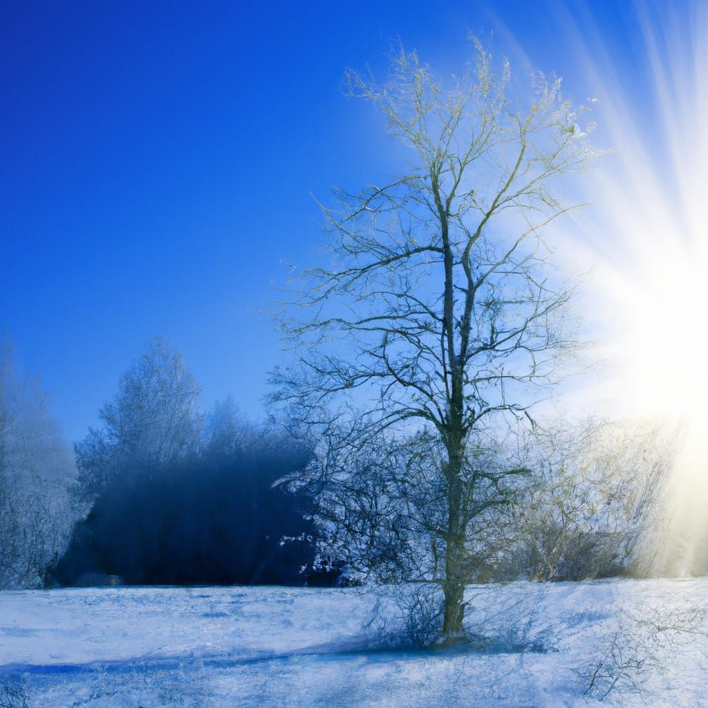 Winter Solstice AI Image
