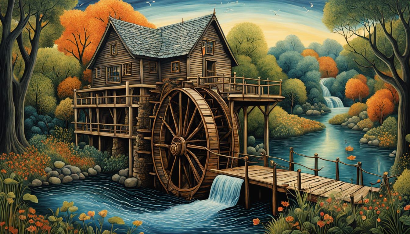 Surreal Bio Art Collage in Cosmic Realms