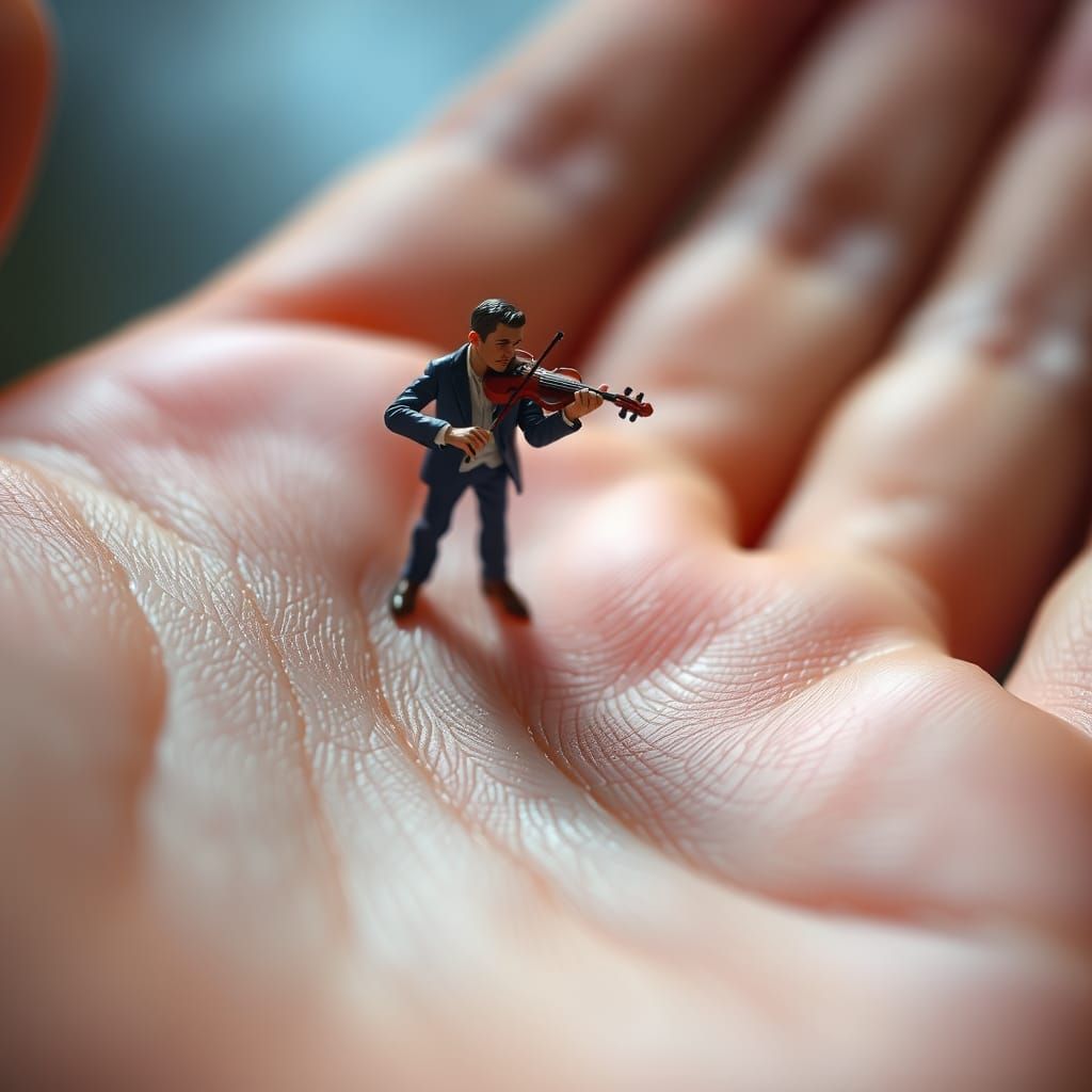 World's Smallest Violin Playing Just For You