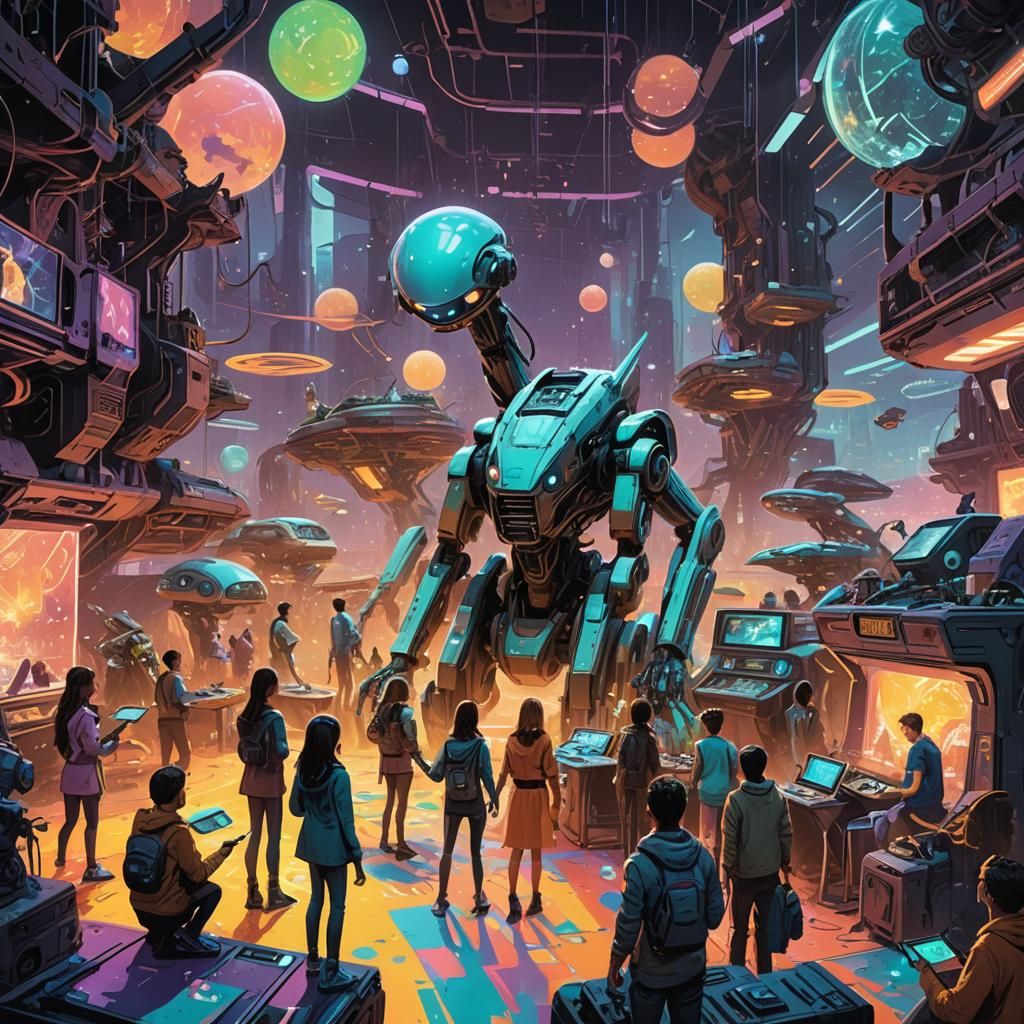 Sci-Fi Art Festival Concept Art