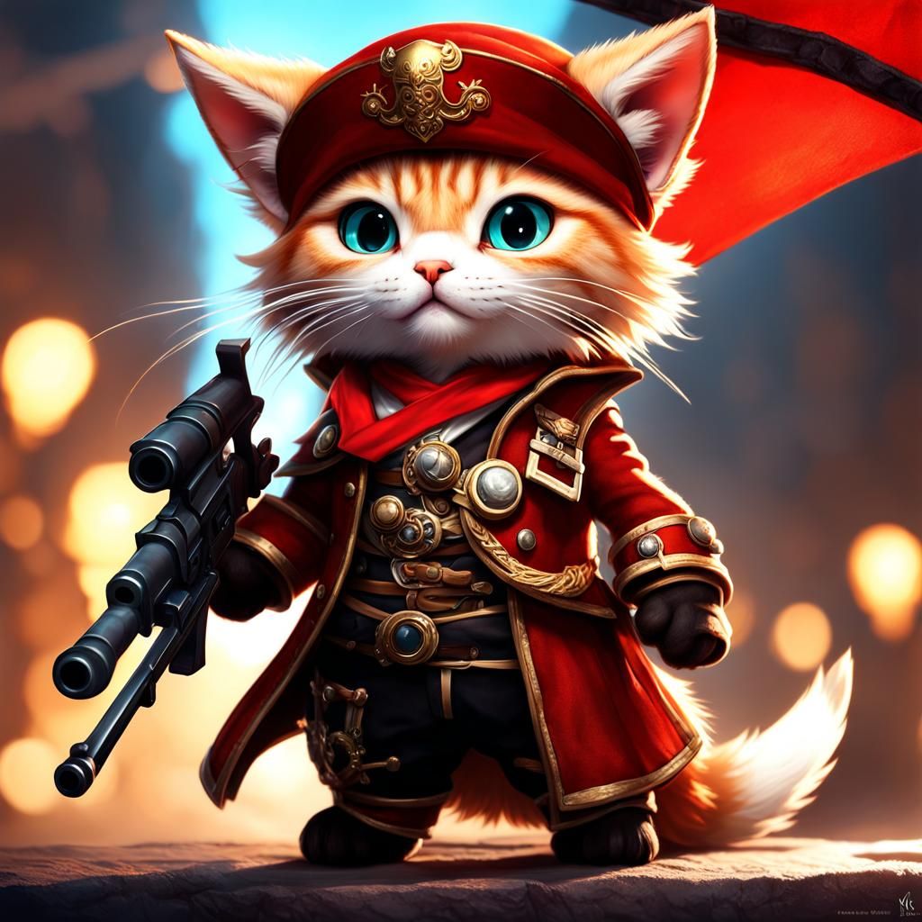 Captain cat sparrow