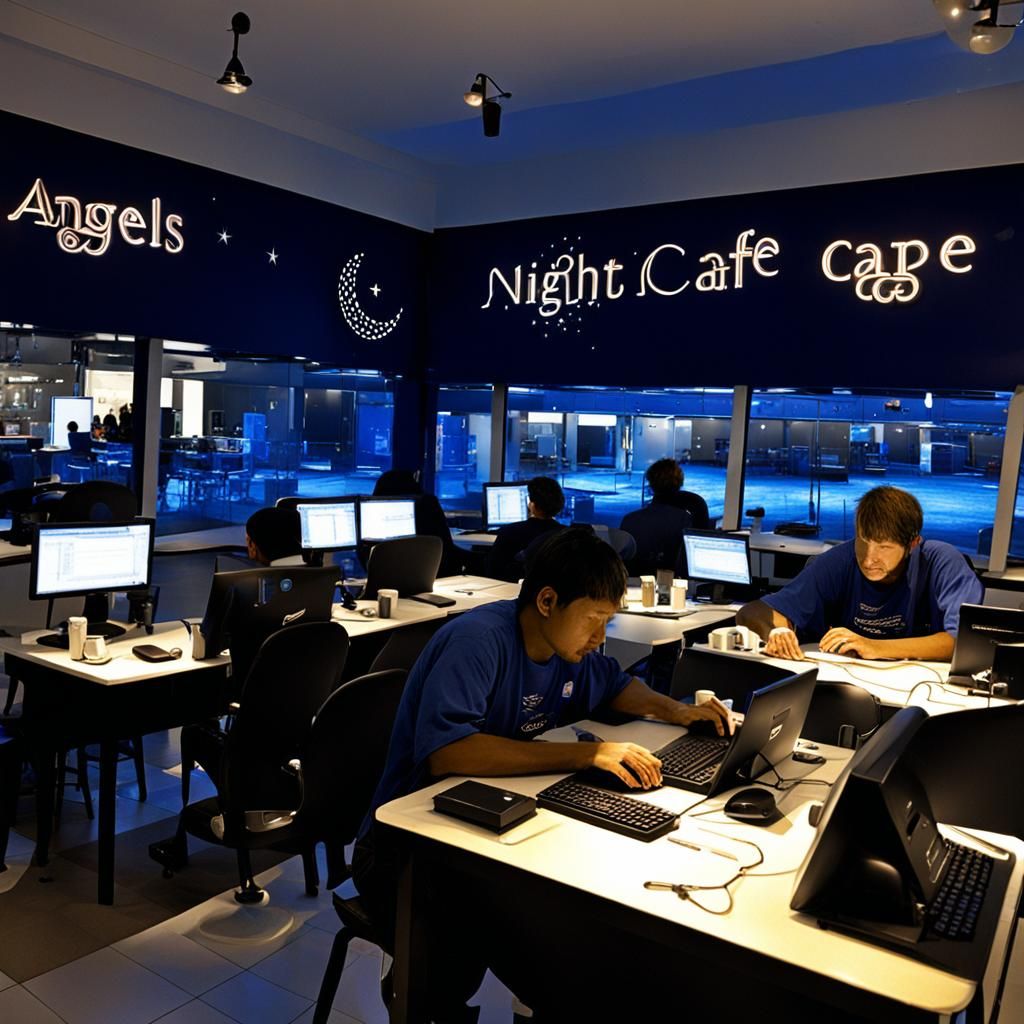 Angelic Coders in Celestial Workspace