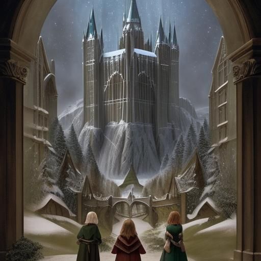 Enchanted Fusion: Narnia and Hogwarts Combined