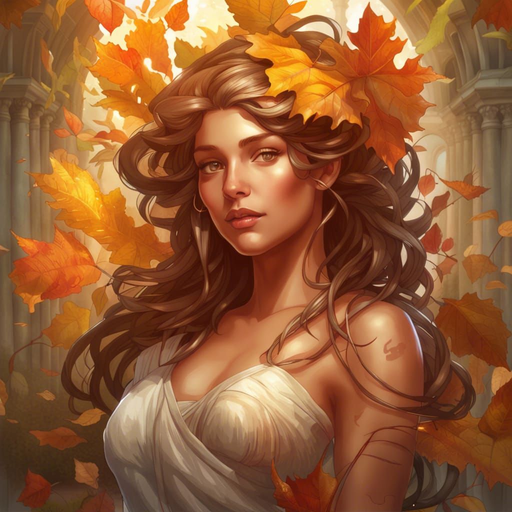 Goddess of Autumn and Summer in Eden