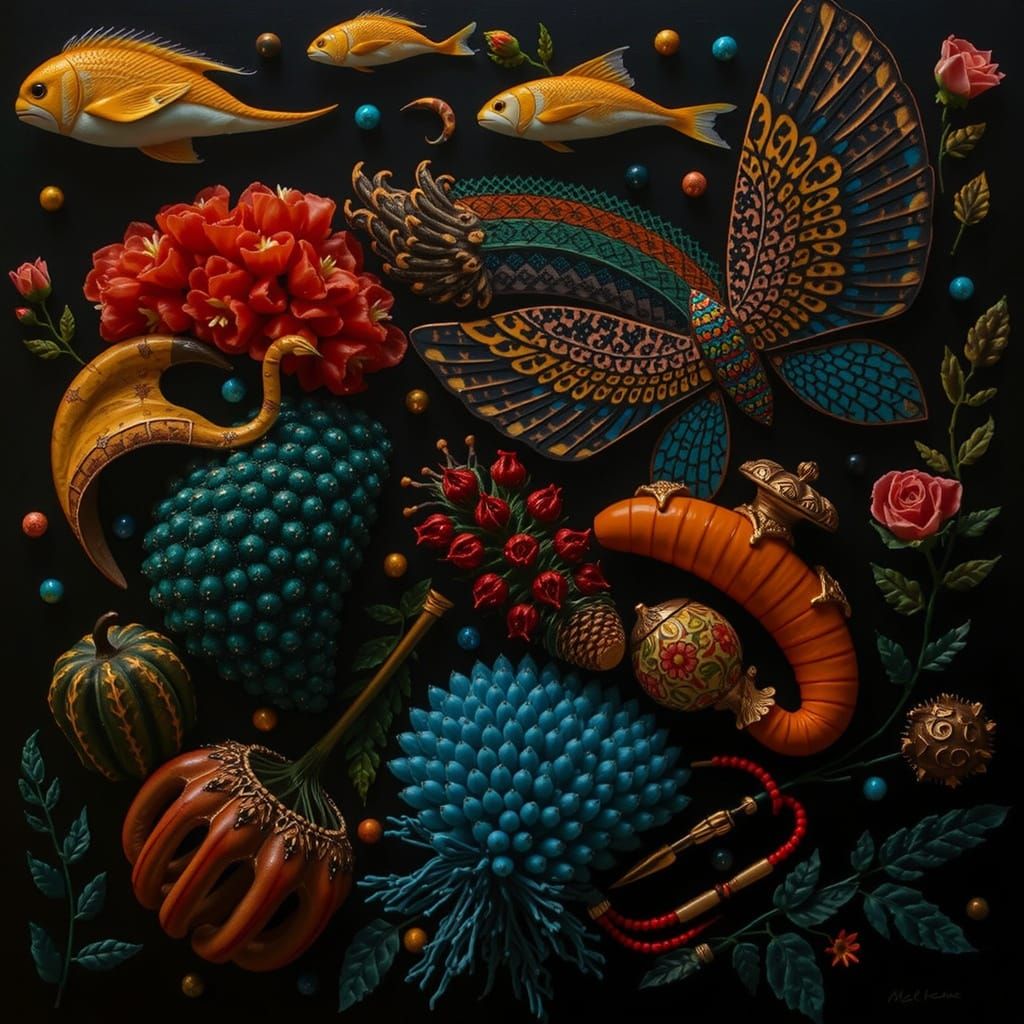 AI Generated Masterpiece of Artistic Craftsmanship and Beaut...