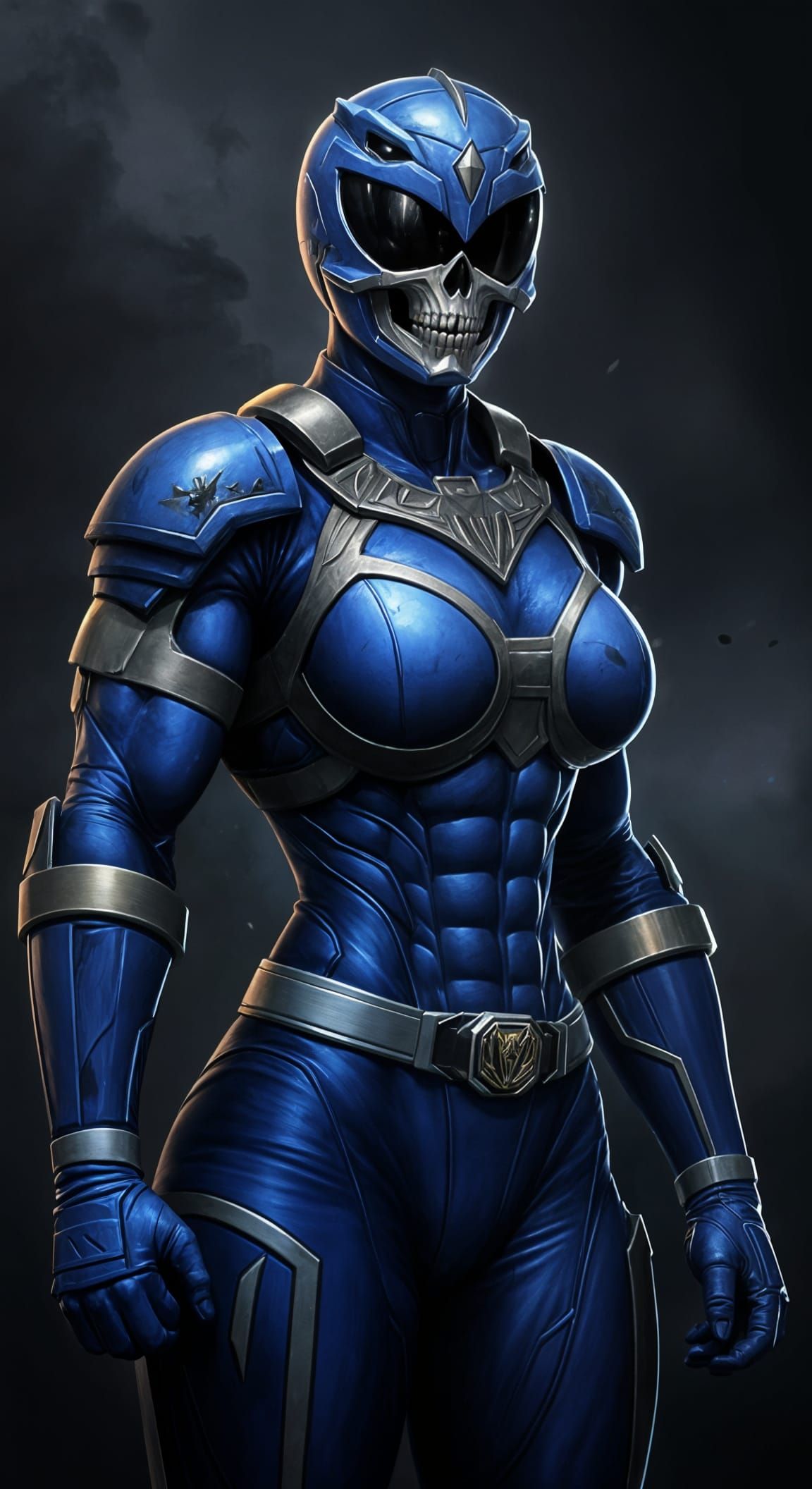 Conquest General in Power Rangers Armor