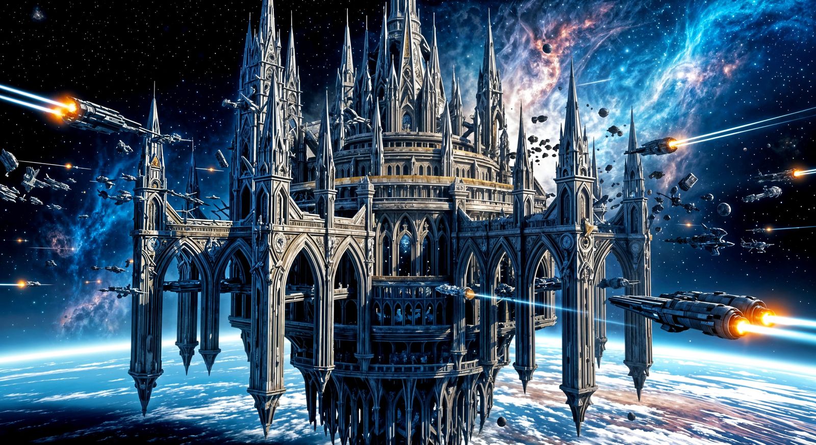 Warhammer 40k Ramilies Class Space Station