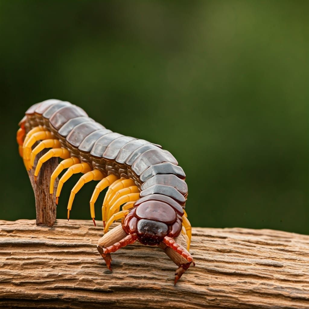 Centipede Sporting a Wooden Leg