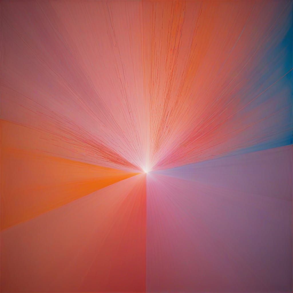 Surreal Radiance in Ethereal Colors