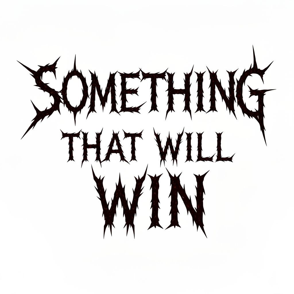 Brutal Metal Font Design: Something That Wins